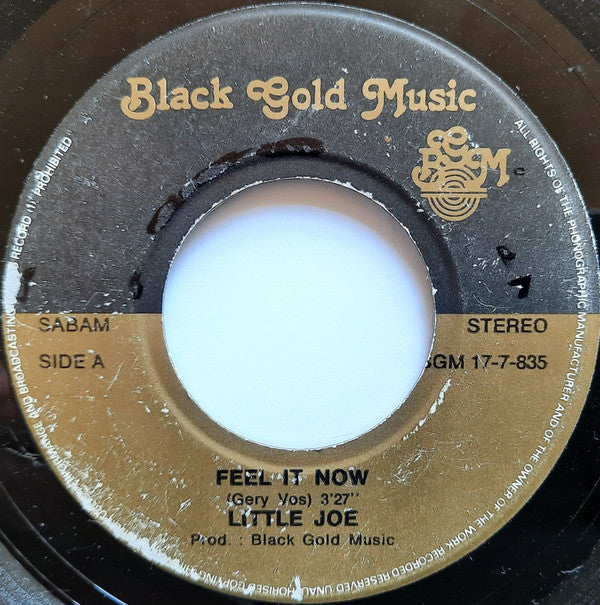 Little Joe (30) : Feel It Now (7", Single)