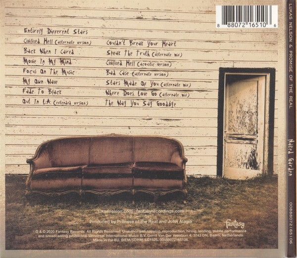 Lukas Nelson & Promise Of The Real : Naked Garden (CD, Album, Gat)