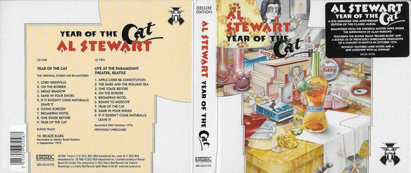 Al Stewart : Year Of The Cat (2xCD, Album, Dlx, RE, RM)