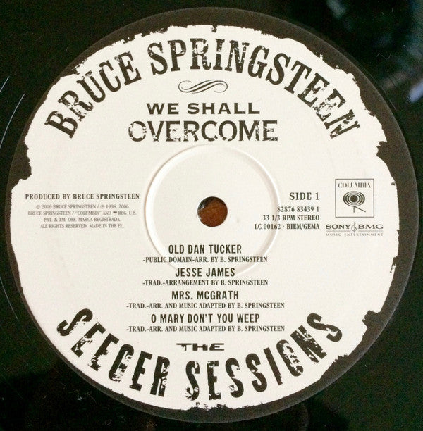 Bruce Springsteen : We Shall Overcome - The Seeger Sessions (2xLP, Album)