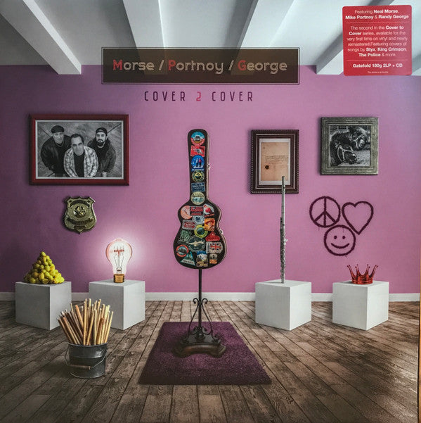 Neal Morse / Mike Portnoy / Randy George : Cover 2 Cover (2xLP, Album, 180 + CD, Album + RE, RM)