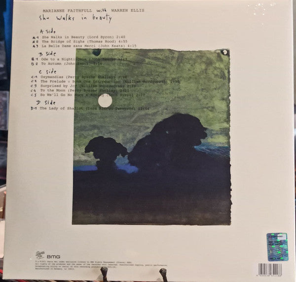 Marianne Faithfull With Warren Ellis : She Walks In Beauty (2xLP, Album, 180)