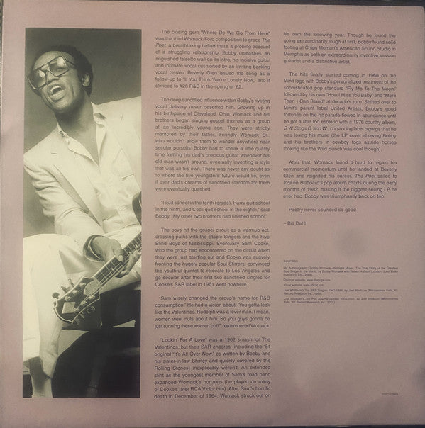 Bobby Womack : The Poet (LP, Album, RE, RM, 180)