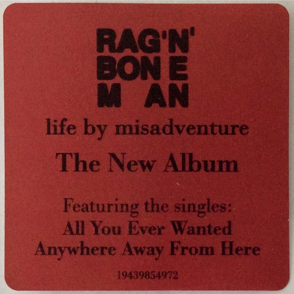 Rag'n'Bone Man : Life By Misadventure (CD, Album)