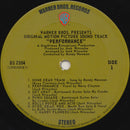 Various : Performance: Original Motion Picture Sound Track (LP)