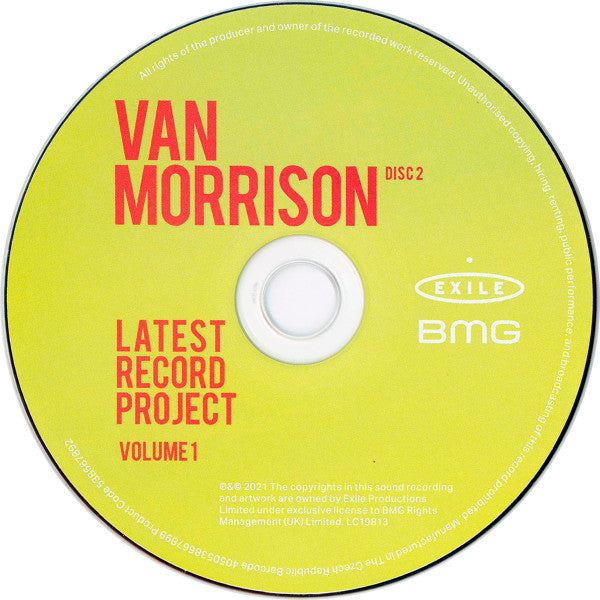 Van Morrison : Latest Record Project (Volume 1) (2xCD, Album, Dlx, Cas)