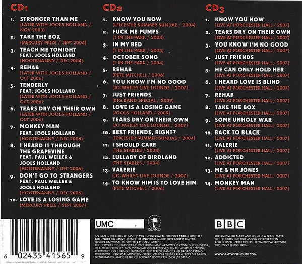 Amy Winehouse : At The BBC (3xCD, Album)