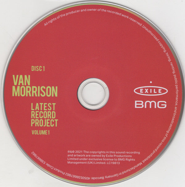 Van Morrison : Latest Record Project (Volume 1) (2xCD, Album, Dig)