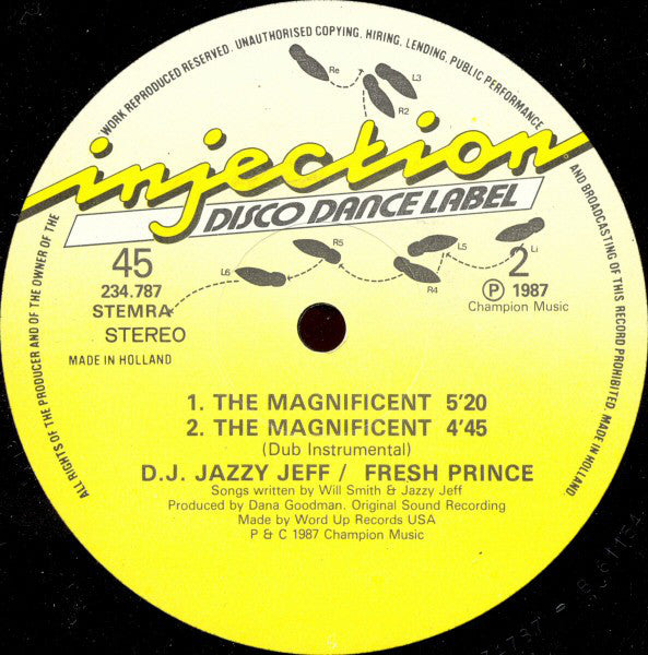 DJ Jazzy Jeff & The Fresh Prince : Girls Ain't Nothing But Trouble (12")