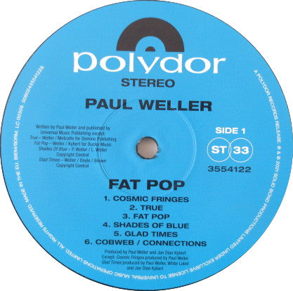 Paul Weller : Fat Pop (Volume 1) (LP, Album)