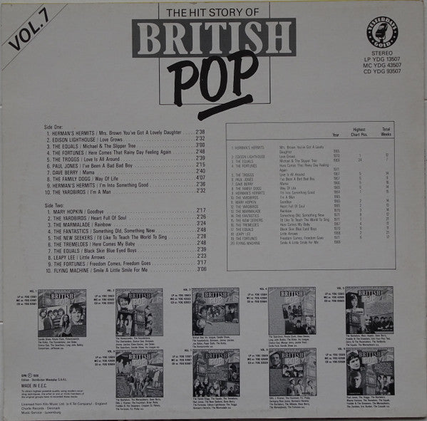 Various : The Hit Story Of British Pop Vol.7 (LP, Comp)