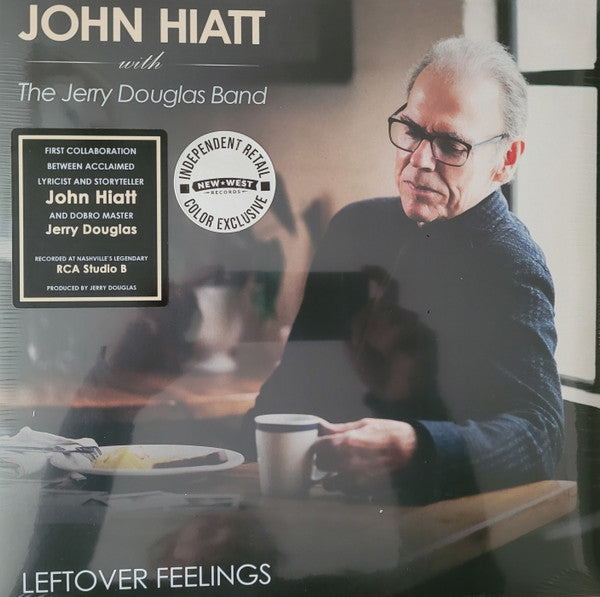 John Hiatt With The Jerry Douglas Band : Leftover Feelings (LP, Ltd, Blu)