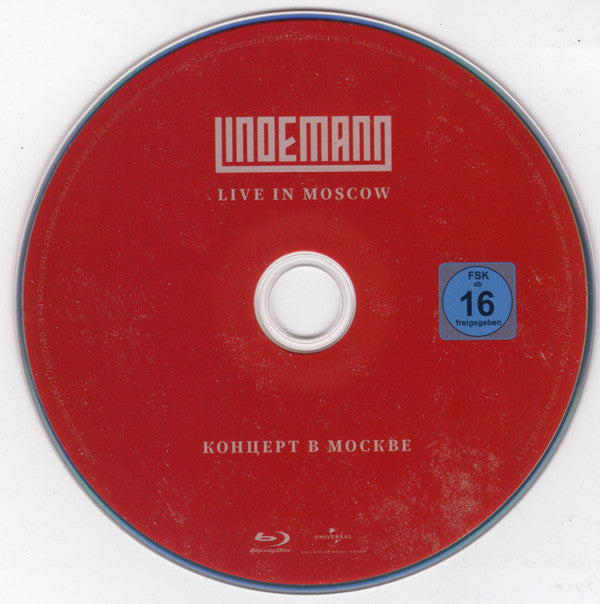 Lindemann : Live In Moscow (Dlx, Dig + Blu-ray, Multichannel + CD, Album)