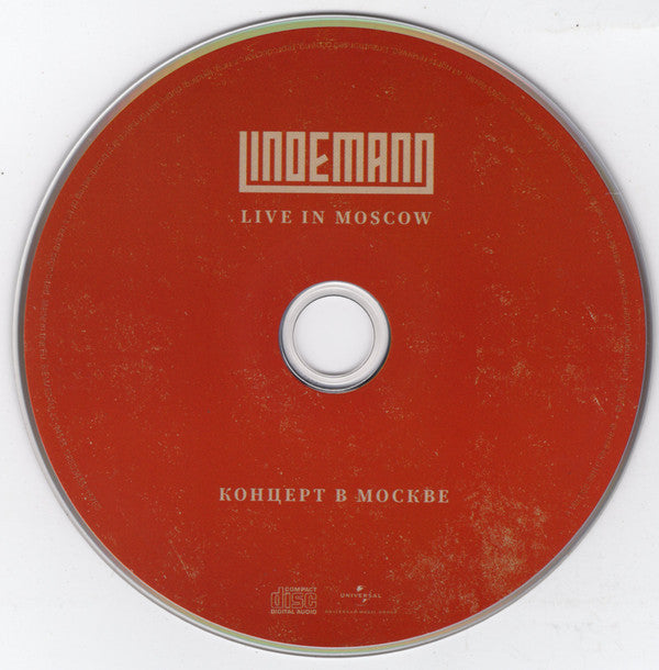 Lindemann : Live In Moscow (Dlx, Dig + Blu-ray, Multichannel + CD, Album)