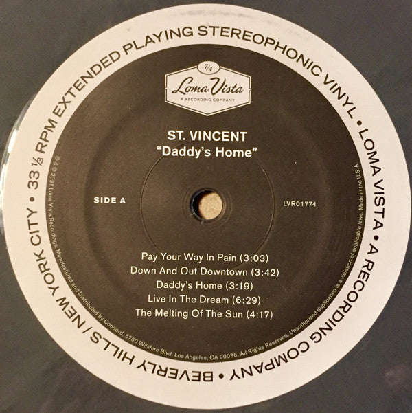 St. Vincent : Daddy's Home (LP, Album, Ltd, Gra)