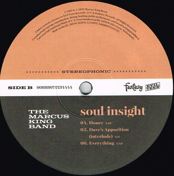 The Marcus King Band : Soul Insight (2xLP, Album, RE)