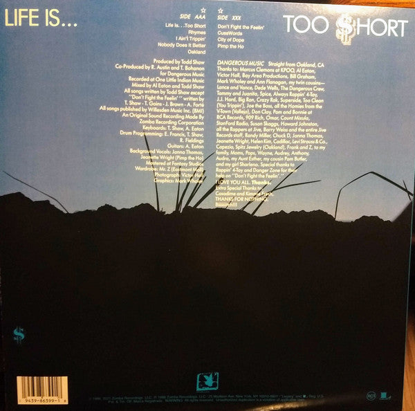 Too Short : Life Is...Too $hort (LP, Album, Ltd, RE, Blu)