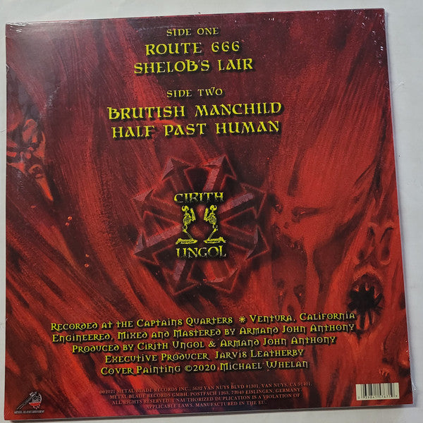 Cirith Ungol : Half Past Human (12", EP, 180)