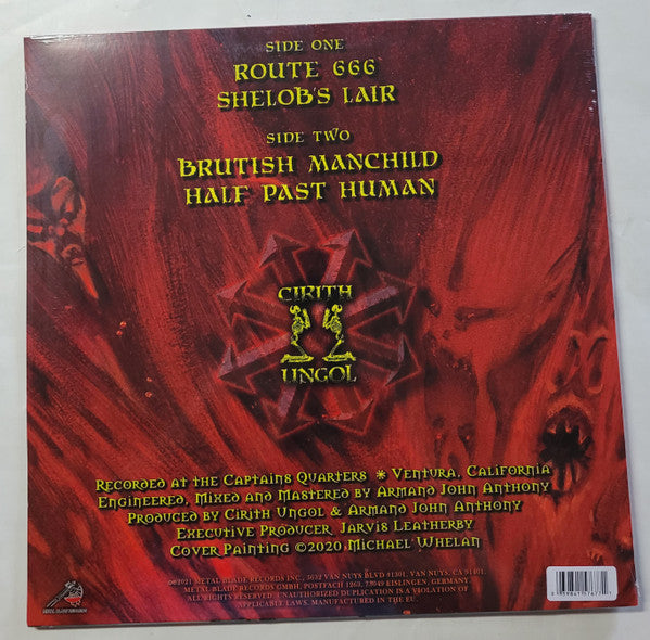 Cirith Ungol : Half Past Human (12", EP, Ltd, Vio)