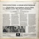 Buddy Rich, Louie Bellson*, Kenny Clare With The Bobby Lamb - Ray Premru Orchestra : Conversations  - A Drum Spectacular (LP, Album)