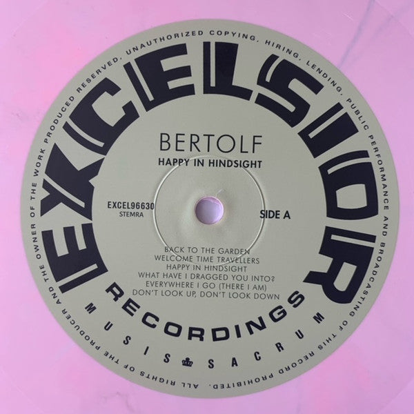 Bertolf : Happy In Hindsight (LP, Album, Ltd, pin)