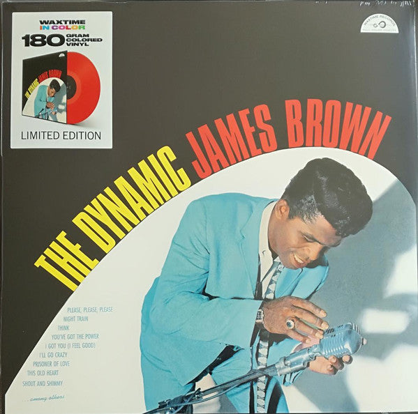 James Brown : The Dynamic James Brown  (LP, Comp, Ltd, Red)