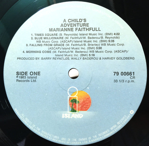 Marianne Faithfull : A Child's Adventure (LP, Album)