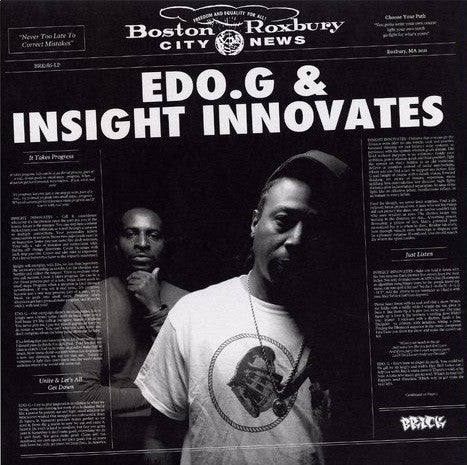 Ed O.G & Insight (2) : Edo.G & Insight Innovates (LP, Album, Ltd, Blu)