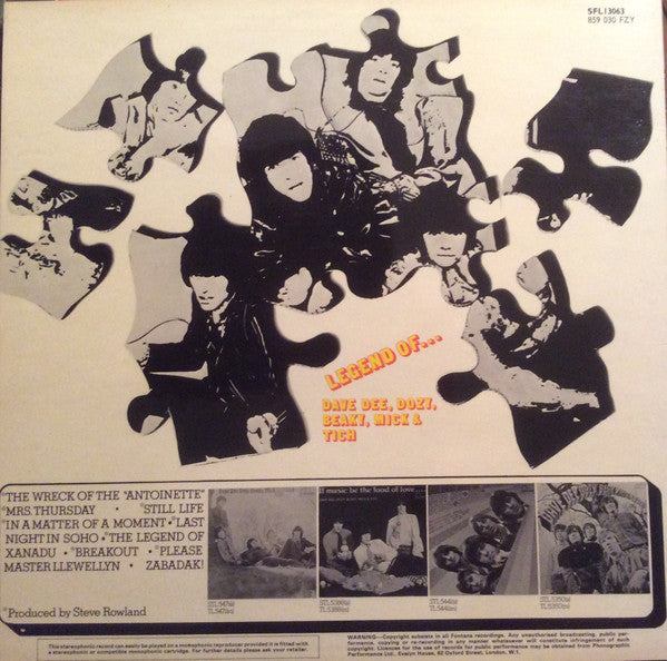 Dave Dee, Dozy, Beaky, Mick And Tich* : Legend Of... (LP, Comp)
