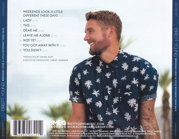 Brett Young (3) : Weekends Look A Little Different These Days (CD, Album)