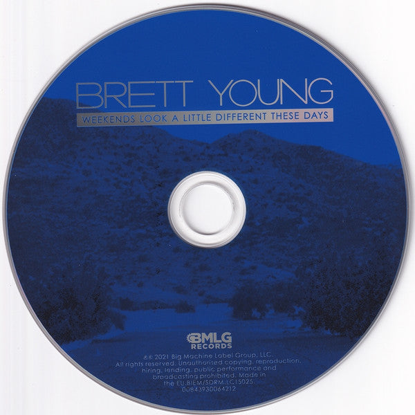 Brett Young (3) : Weekends Look A Little Different These Days (CD, Album)