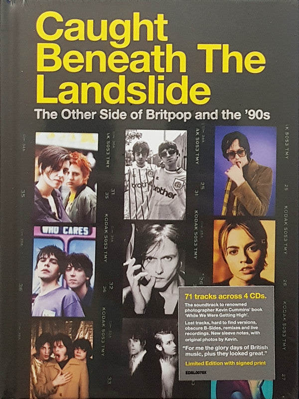 Various : Caught Beneath The Landslide (The Other Side Of Britpop And The '90s) (4xCD, Comp, Ltd)