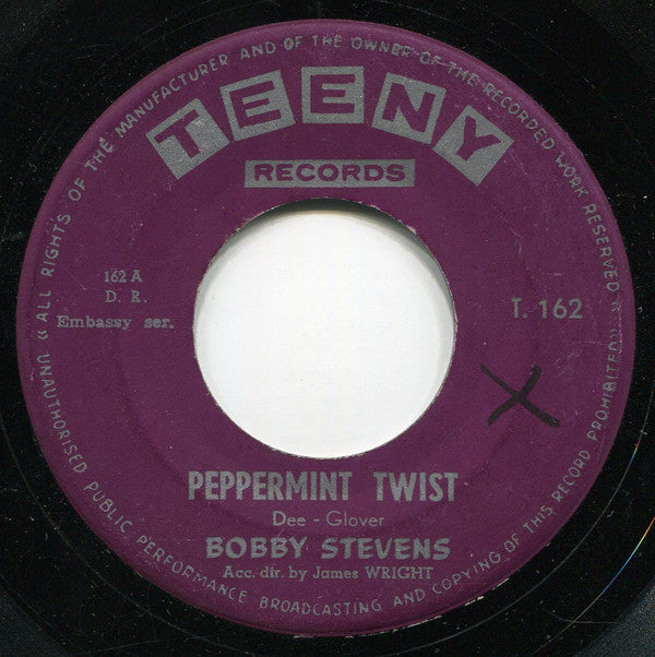 Bobby Stevens / Kay Barry : Peppermint Twist / Tell Me What He Said (7", Single)