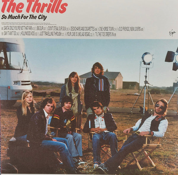 The Thrills : So Much For The City (LP, Album, Ltd, RE, Red)