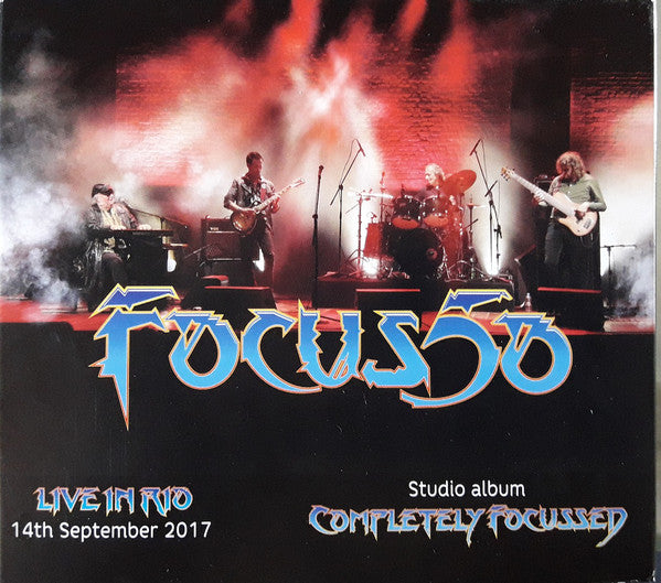 Focus (2) : Focus 50: Live In Rio - Completely Focussed (2xCD, Album + Blu-ray + CD, Album)