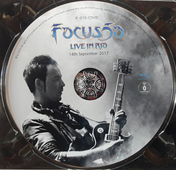 Focus (2) : Focus 50: Live In Rio - Completely Focussed (2xCD, Album + Blu-ray + CD, Album)