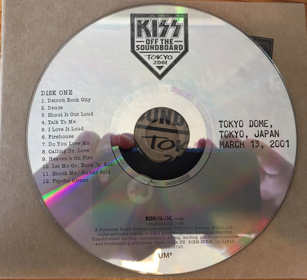 Kiss : Off The Soundboard Tokyo 2001 (2xCD, Album)