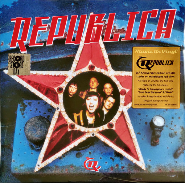Republica : Republica (LP, Album, Ltd, Num, RE, Red)
