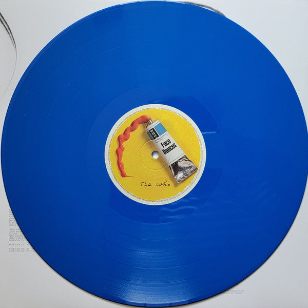 The Who : Face Dances (Album, RE, RM, 40t + LP, Blu + LP, Yel)