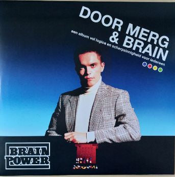 Brainpower : Door Merg & Brain (2xLP, Album, Blu)