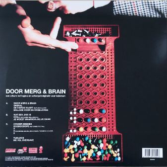 Brainpower : Door Merg & Brain (2xLP, Album, Blu)