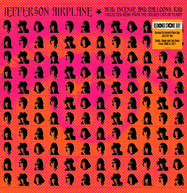 Jefferson Airplane : Acid, Incense And Balloons: RSD - Collected Gems From The Golden Era Of Flight (LP, Comp, Ltd)