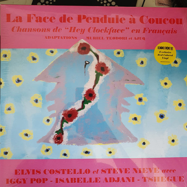 Elvis Costello Et Steve Nieve : La Face De Pendule A Coucou  (LP, Ltd, Red)