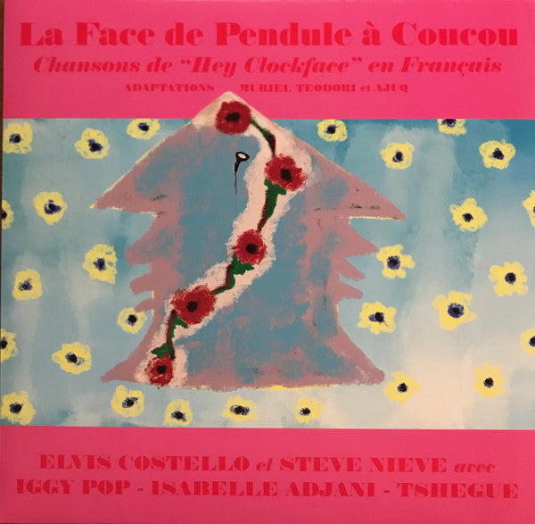 Elvis Costello Et Steve Nieve : La Face De Pendule A Coucou  (LP, Ltd, Red)