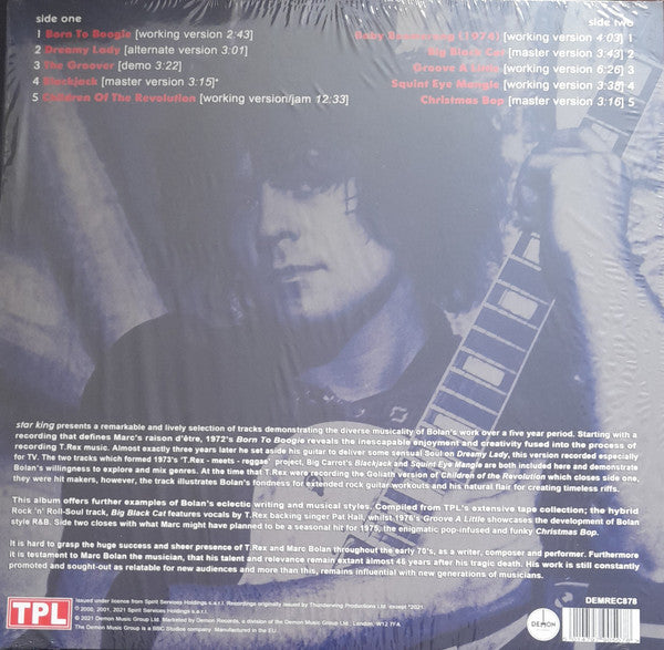 Marc Bolan & T. Rex : Star King (LP, Album, Red)