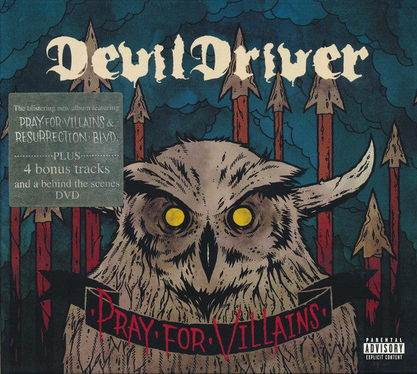 DevilDriver : Pray For Villains (CD, Album + DVD-V + S/Edition, Dig)