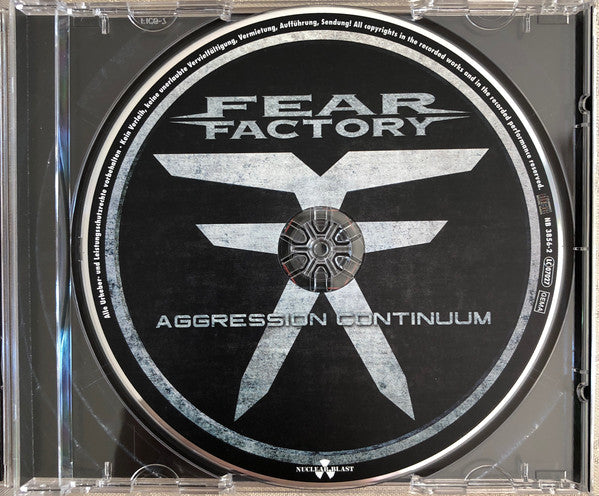 Fear Factory : Aggression Continuum (CD, Album)