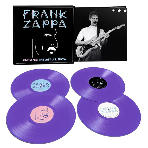 Frank Zappa : Zappa '88: The Last U.S. Show (4xLP, Album, Ltd, Pur + Box)