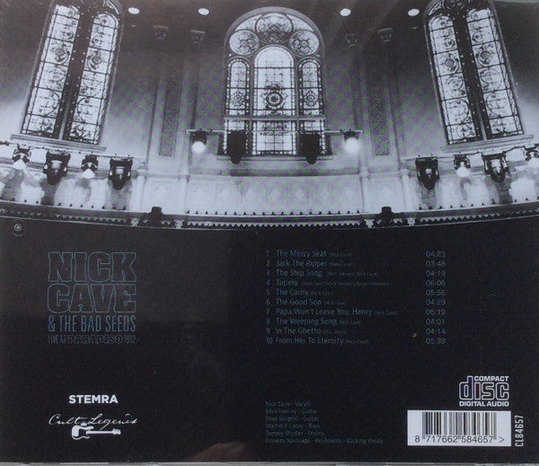 Nick Cave & The Bad Seeds : Live At Paradiso 1992 (CD, Unofficial)
