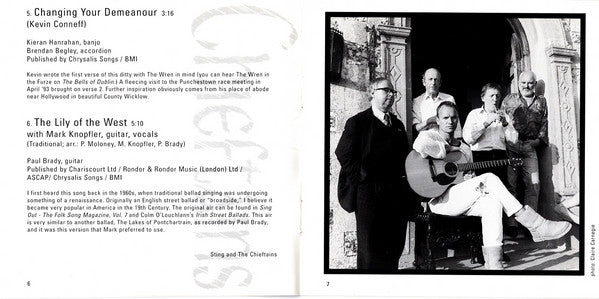 The Chieftains : The Long Black Veil (CD, Album)